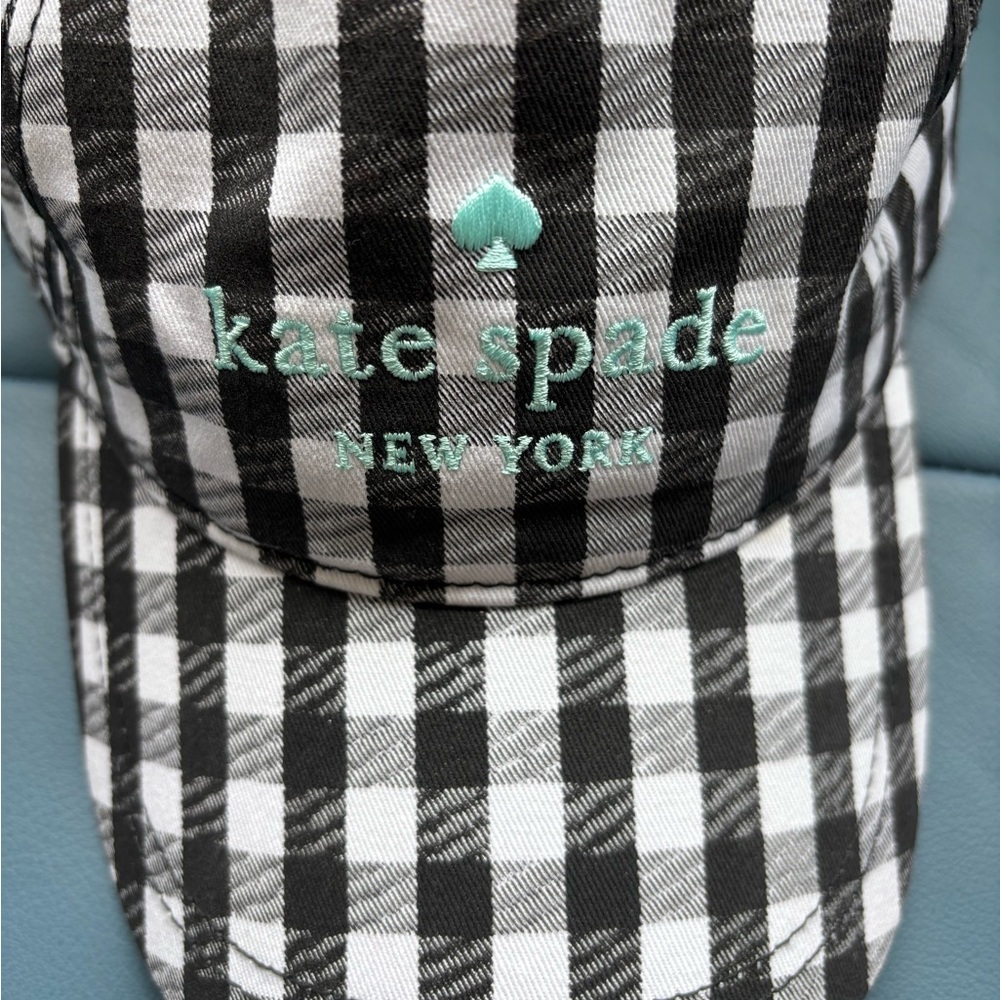 Kate Spade New York Black/White Baseball Cap - Picture 3 of 5